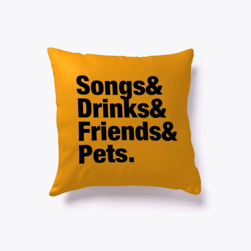 Karaoke Party At Home Decorative Pillow